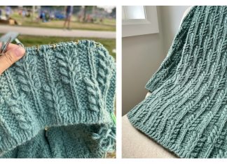 Brae Winds Blanket Knitting Pattern