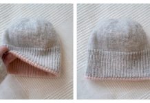 Double Hat Free Knitting Pattern