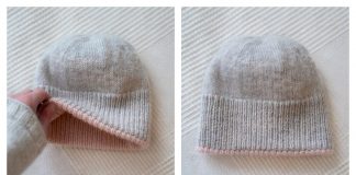 Double Hat Free Knitting Pattern