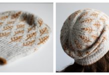 Fair Isle Deep Woods Toque Hat Knitting Pattern