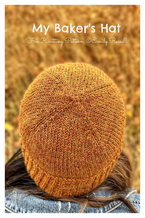 My Baker's Hat Free Knitting Pattern