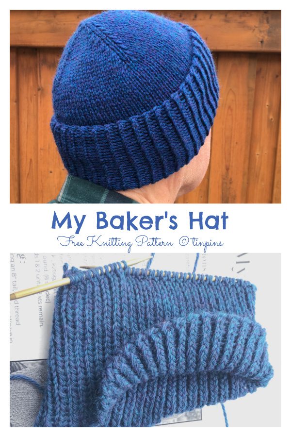 My Baker's Hat Free Knitting Pattern