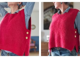 Sacha Vest Knitting Pattern