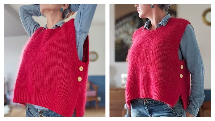 Sacha Vest Knitting Pattern