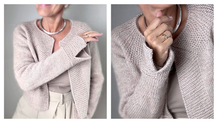 Turn Around the Corner Cardigan Knitting Pattern