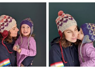 Valentine Heartthrob Earflap Hat Knitting Pattern