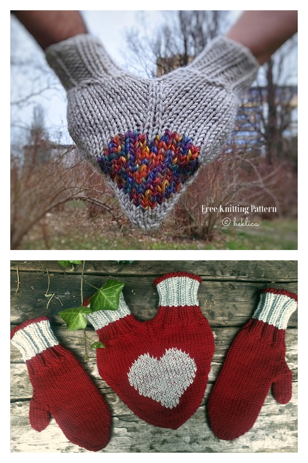 Valentine Smitten Free Knitting Pattern
