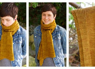 Wheat Scarf Free Knitting Pattern