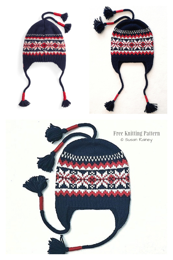 Winter Games Hat Free Knitting Pattern