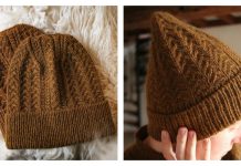 Cabled Wusai Hat Knitting Pattern