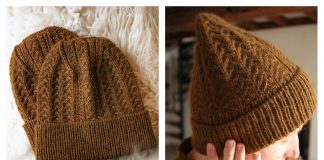 Cabled Wusai Hat Knitting Pattern