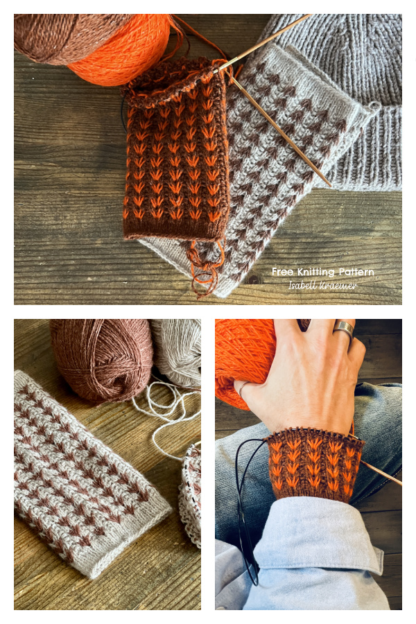 Dip it Cuff Free Knitting Pattern Dip it Cuff Free Knitting Pattern