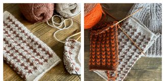 Dip it Cuff Free Knitting Pattern