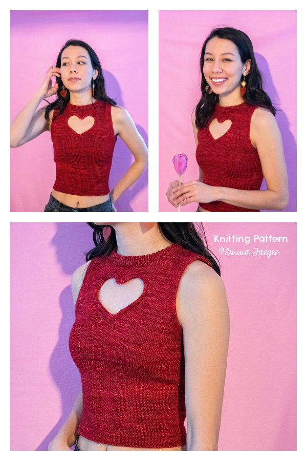 Heartless Top Knitting Pattern Heartless Top Knitting Pattern
