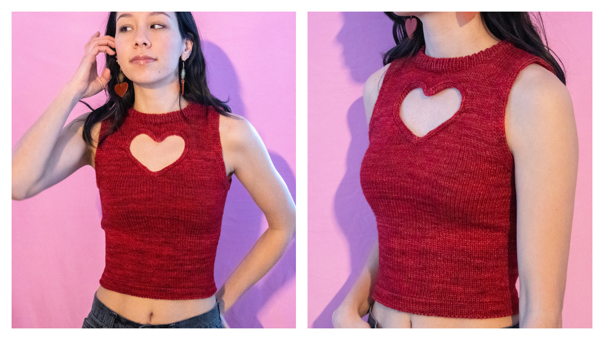 Heartless Top Knitting Pattern - Knitting Pattern