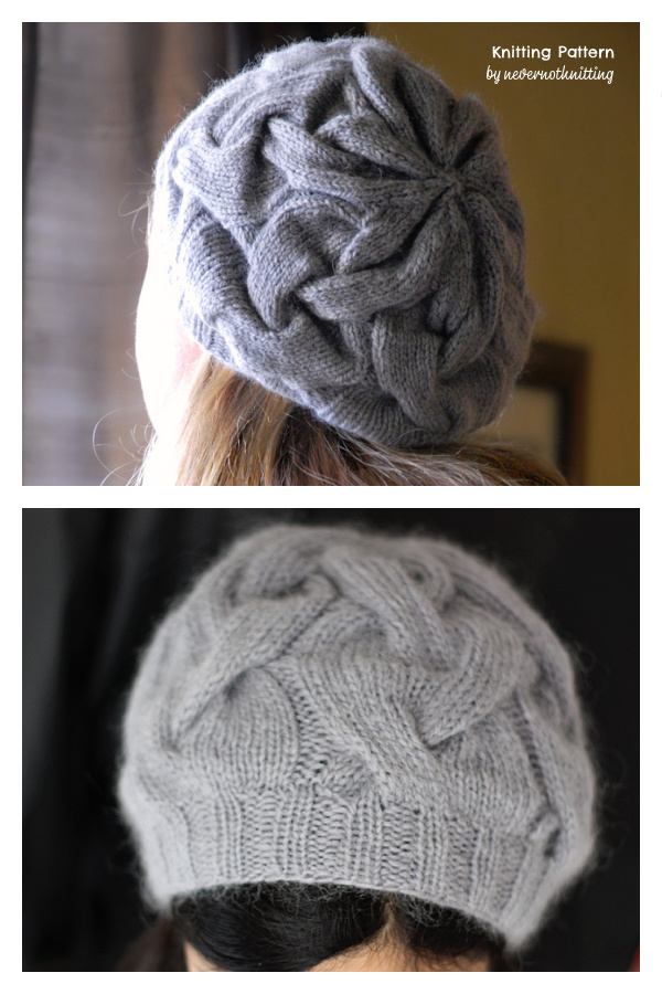 Sixteen Cable Hat Knitting Pattern