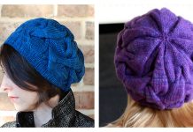 Sixteen Cable Hat Knitting Pattern