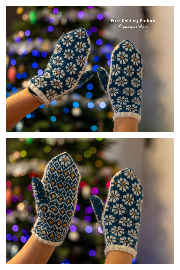 Spring Mittens Free Knitting Pattern Spring Mittens Free Knitting Pattern