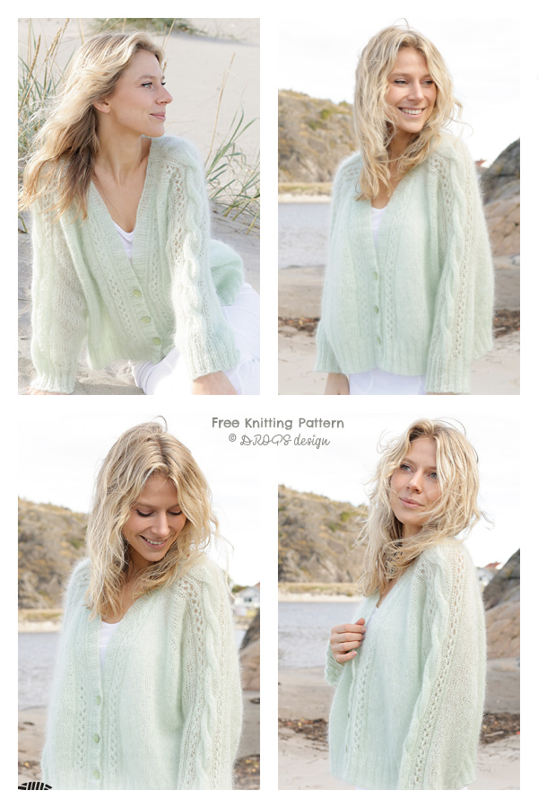 Sweet Spring Cardigan Free Knitting Pattern