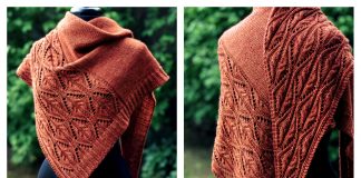 Tendrilly Lace Shawl Knitting Pattern