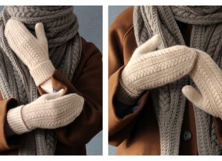 Theresa Mittens Knitting Pattern