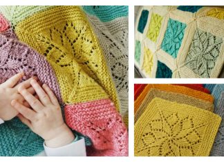 Vivid Lace Flower Baby Blanket Knitting Pattern Vivid Lace Flower Baby Blanket Knitting Pattern
