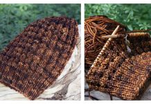 Waffle Hat Free Knitting Pattern