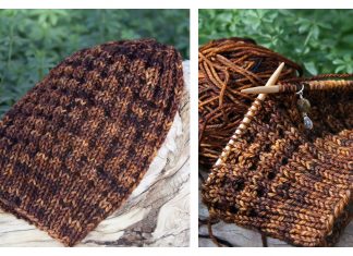 Waffle Hat Free Knitting Pattern Waffle Hat Free Knitting Pattern