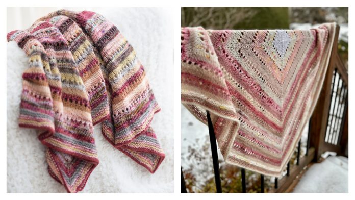 Button Box Throw Knitting Pattern