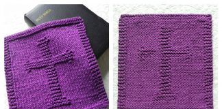 Christian Cross Washcloth Free Knitting Pattern