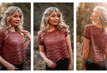 Cloudbreak Tee Top Knitting Pattern