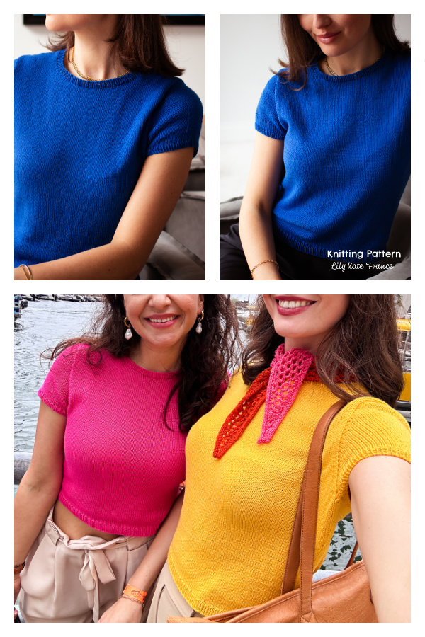 Feels Right Tee Knitting Pattern