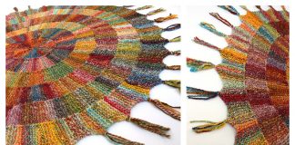 Ten Stitch Twist Blanket Free Knitting Pattern