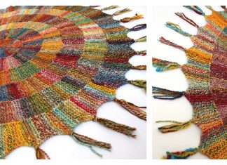 Ten Stitch Twist Blanket Free Knitting Pattern