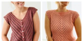 Amedeo Summer Top Knitting Patterns