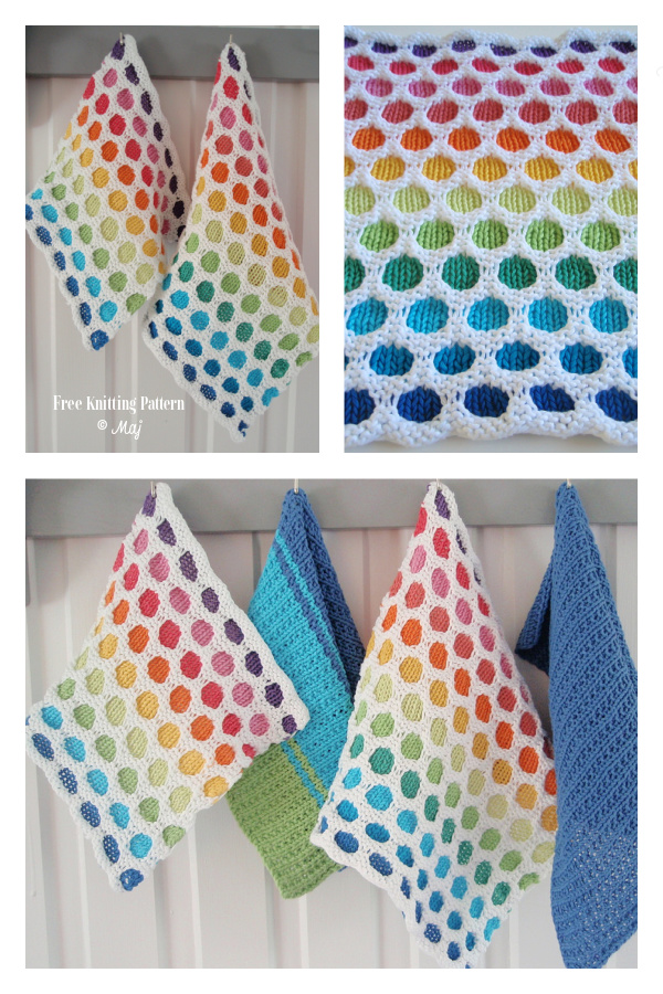 Circle Cloth Free Knitting Pattern