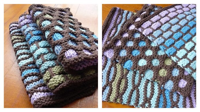 Circle Cloth Free Knitting Pattern