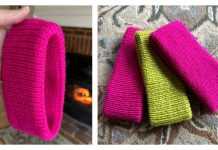 Double Thick Weekend Headband Knitting Pattern