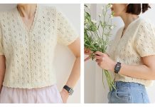 Lace Bon Bon Cardigan Knitting Pattern