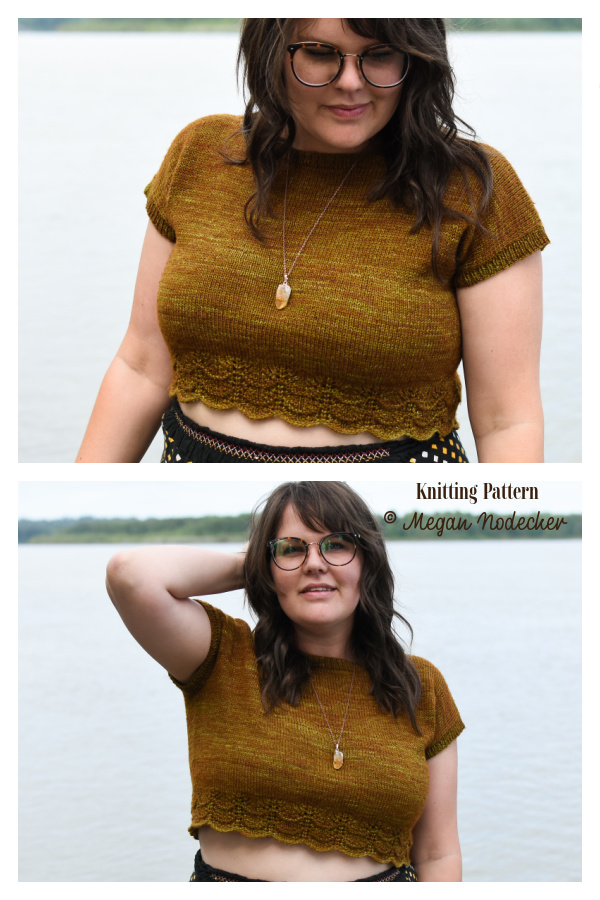Mount Pleasant Crop Top Knitting Pattern