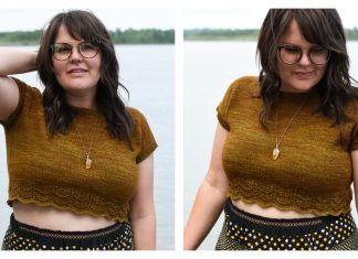 Mount Pleasant Crop Top Knitting Pattern