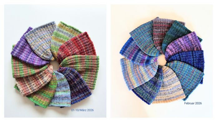 Scrappy Yarn Losy Hat Free Knitting Pattern
