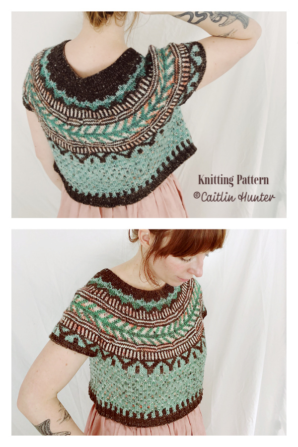 Soldotna Crop Top Knitting Pattern