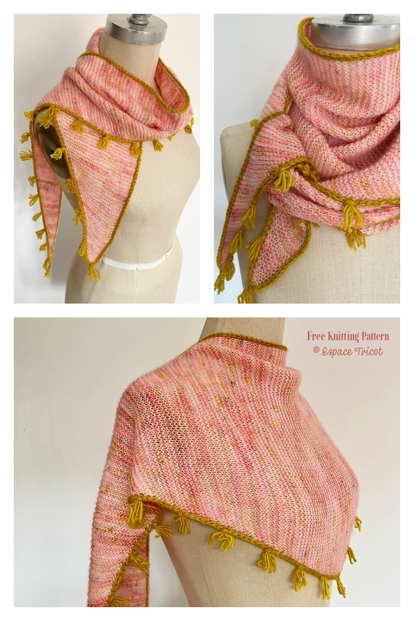 Spring Thing Shawl Free Knitting Pattern