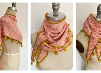 Spring Thing Shawl Free Knitting Pattern