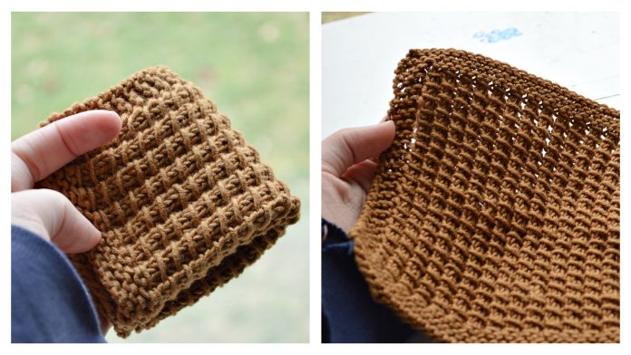The Caramel Washcloth Free Knitting Pattern