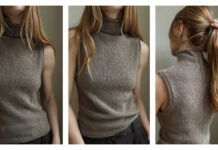 High Neck Camisole Knitting Pattern High Neck Camisole Knitting Pattern