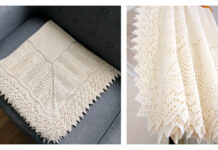 Silky Lace Baby Blanket Free Knitting Pattern Silky Lace Baby Blanket Free Knitting Pattern