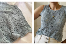 Sleeveless Summer Pierre Top Knitting Pattern Sleeveless Summer Pierre Top Knitting Pattern