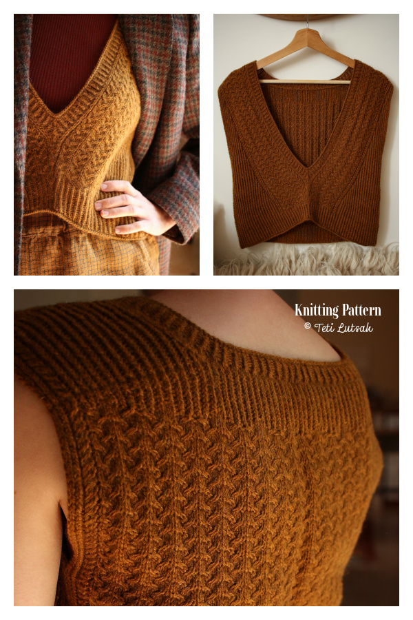 Wusai Vest Knitting Pattern